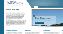 Desktop Screenshot of abbeycontracting.com